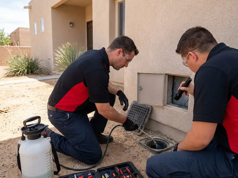Cockroach Cleanout and Drainage Defense in Albuquerque, NM